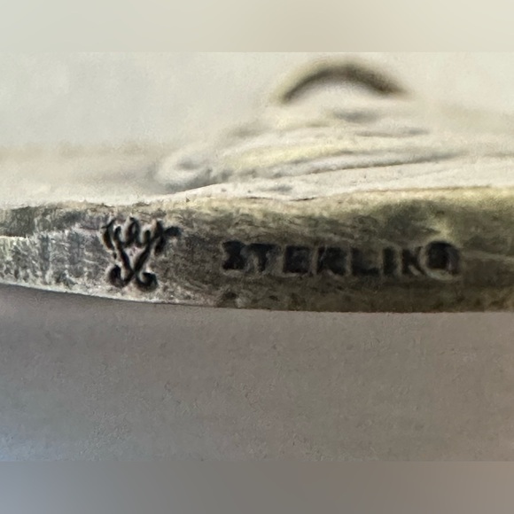 Dwight D. Eisenhower Commemorative Medal Pendant Sterling June 1956 - Picture 3 of 3